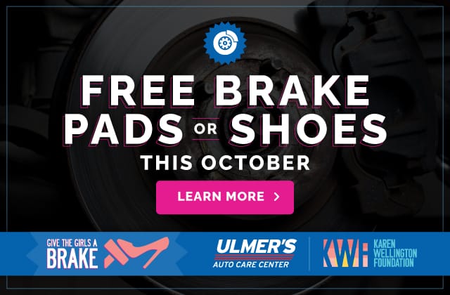 FREE Brake Pads or Shoes This October