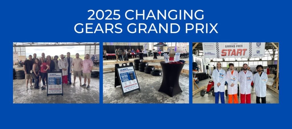 proud to sponsor the 2025 changing gears grand prix - ulmers auto care