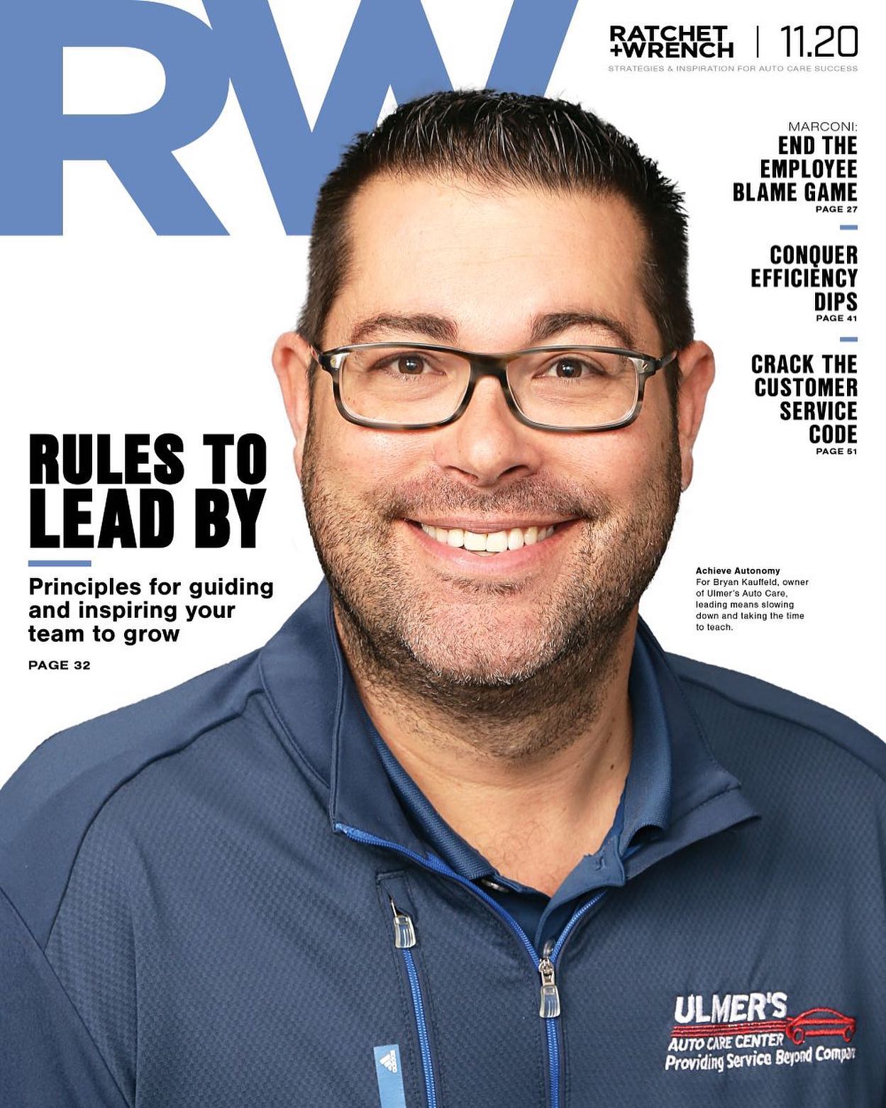 Industry Experts, RW magazine cover
